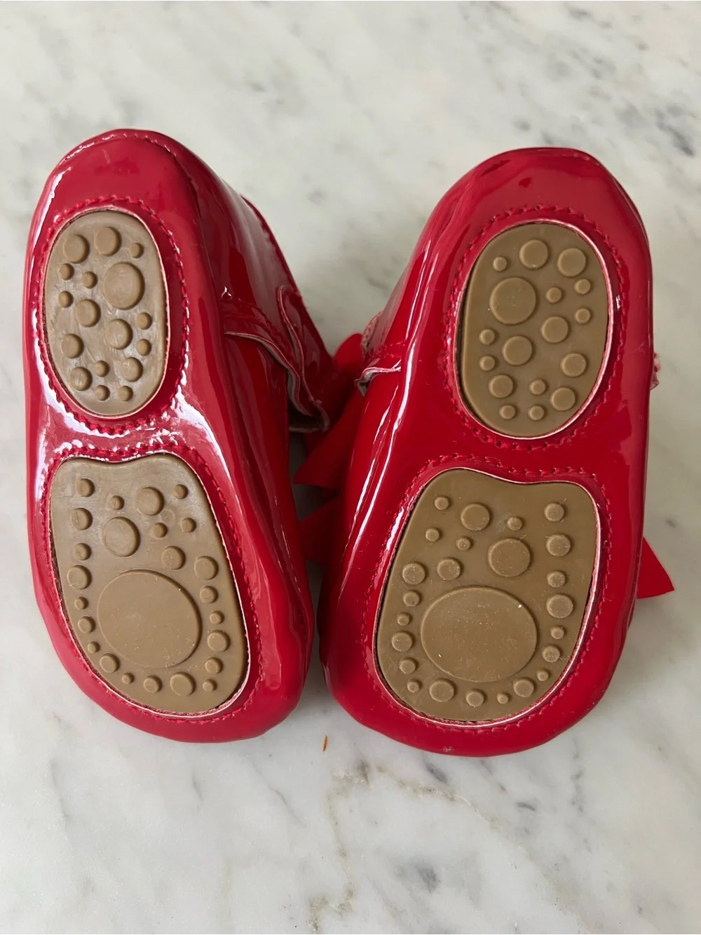 Bundle Baby Mary Jane Shoes in Navy, Red, and White